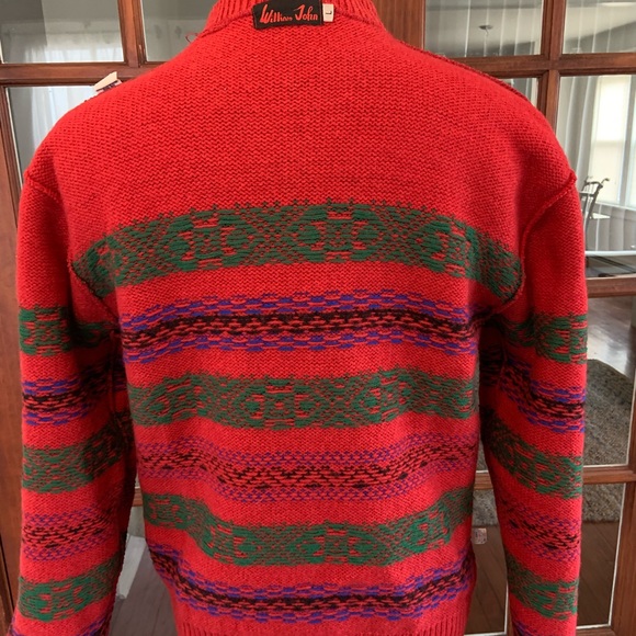 Vintage 1970’s William John Wool Sweater - Picture 6 of 8